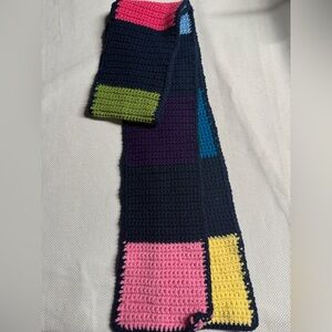 Handmade multi colored scarf